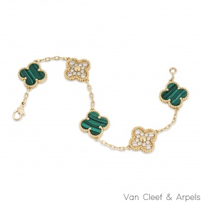 Van Cleef & Arpels Yellow Gold Vintage Alhambra Bracelet VCARO7GQ00